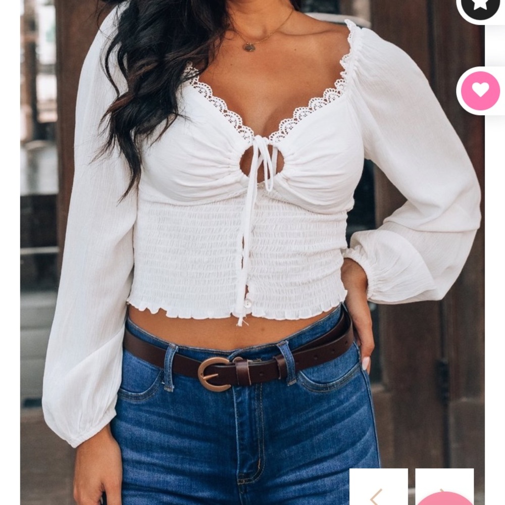Long Sleeve Crop Top